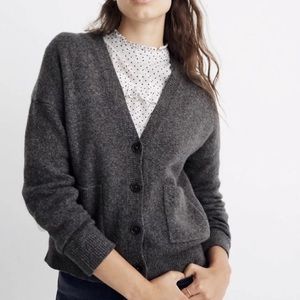 NWOT Madewell Short Kent Ex-Boyfriend Cardigan